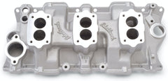 Edelbrock 5419 C-357-B Triple-Deuce Intake Manifold for 4-Bolt Carbs