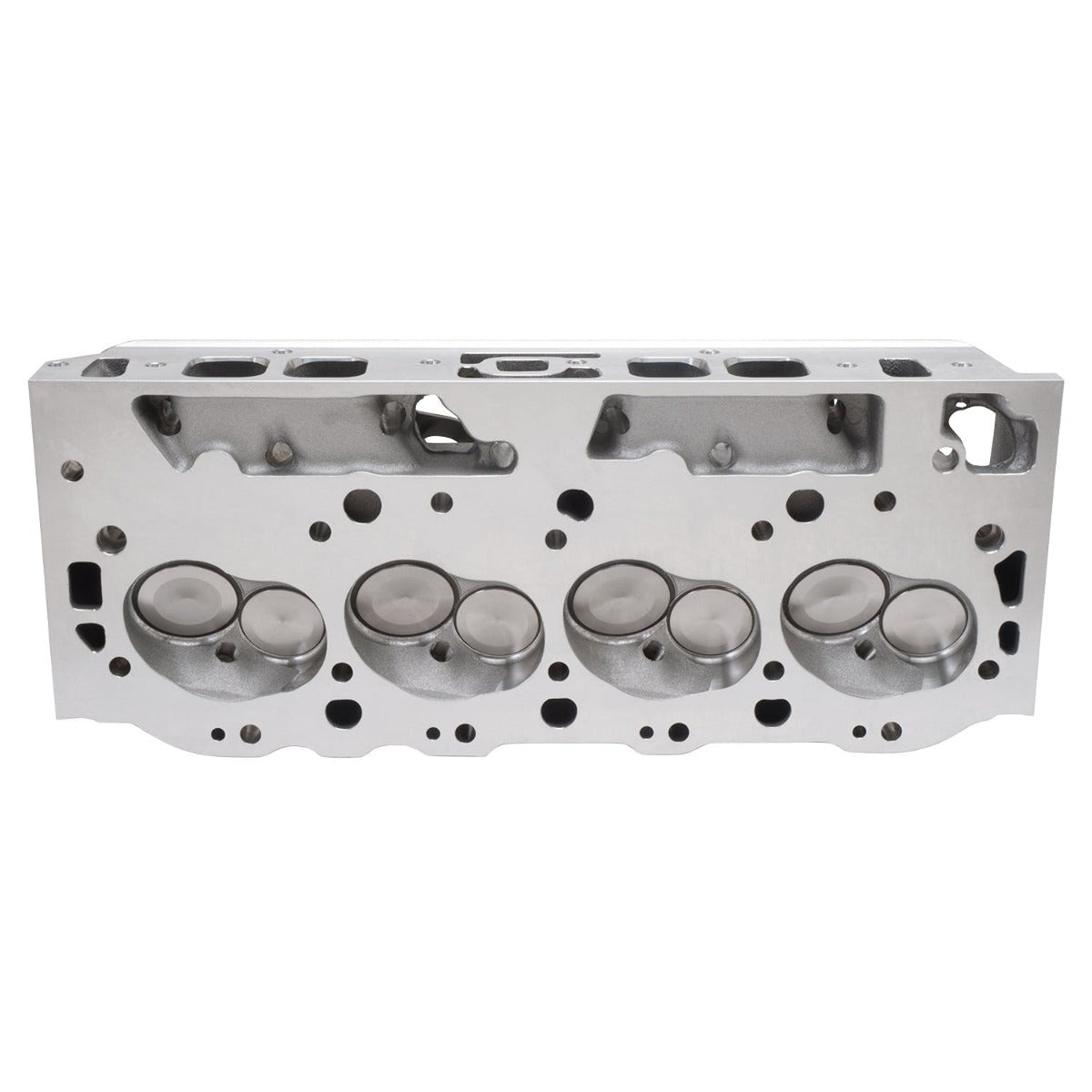 Edelbrock 60459 CYL HEAD BBC PERF RPM OVAL PORT FOR HYD FLAT TAPPET NAT FINISH