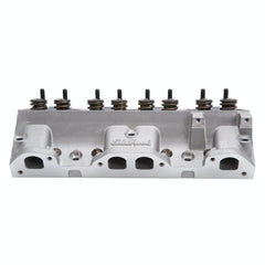 Edelbrock 60595 CYL HEAD PONTIAC PERF RPM 72cc FOR HYD ROLLER CAM COMPLETE