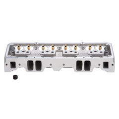 Edelbrock 60887 CYL HEAD SBC NHRA LEGAL 64cc STRAIGHT PLUG BARE SINGLE
