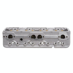 Edelbrock 60947 CYL HEAD SBC NHRA LEGAL 64cc ANGLED PLUG BARE SINGLE