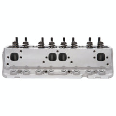 Edelbrock 61255 CYL HEAD SBC 23 DEG VICTOR JR 220cc COMPLETE FOR HYDRAULIC ROLLER CAM