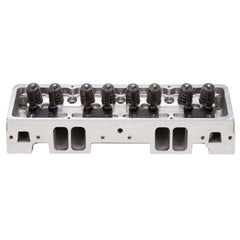 Edelbrock 61255 CYL HEAD SBC 23 DEG VICTOR JR 220cc COMPLETE FOR HYDRAULIC ROLLER CAM