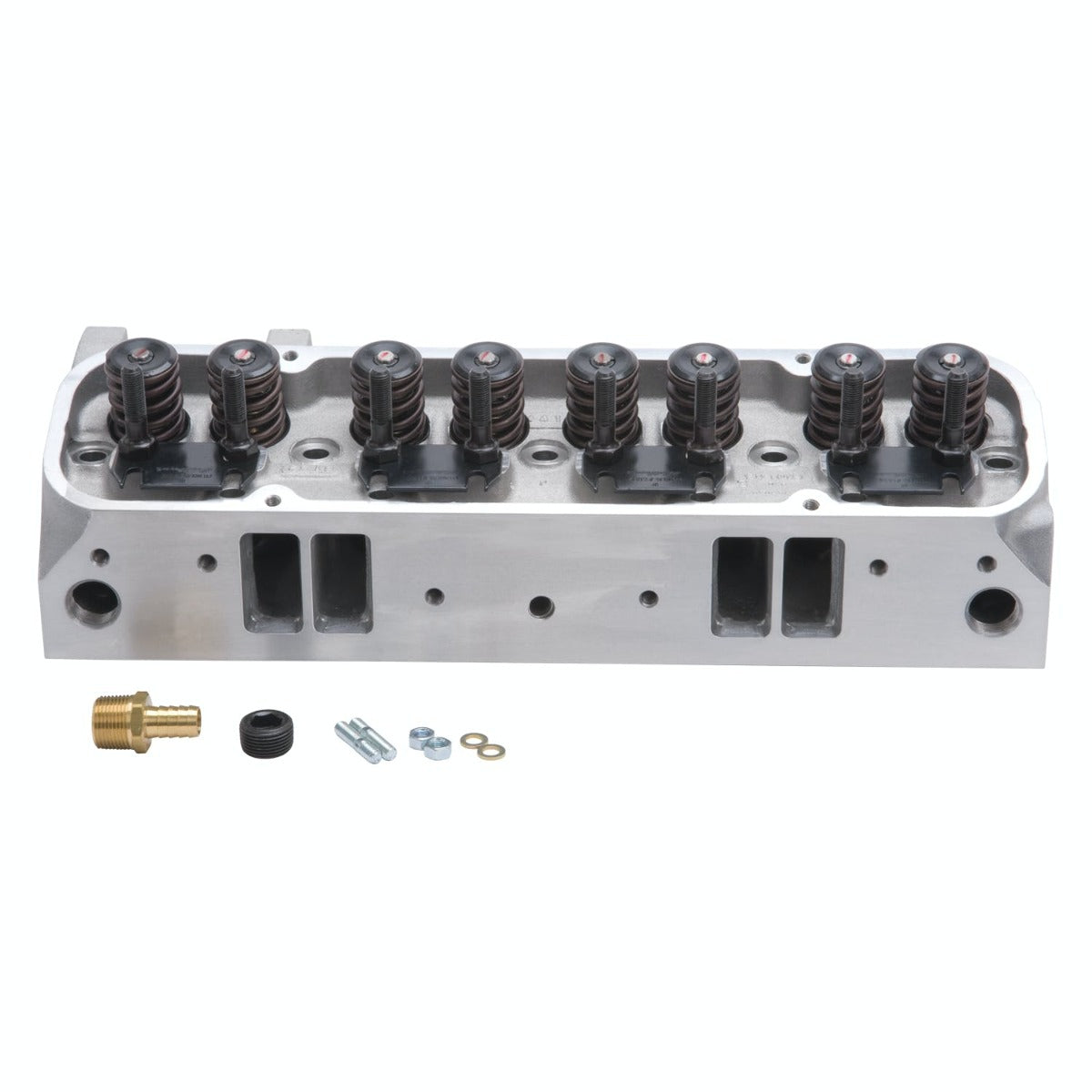 Edelbrock 61525 CYL HEAD PONTIAC PERF RPM CNC CHAMBER 87cc COMPLETE SINGLE FOR HYD ROLLER CAM