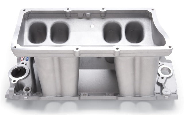 Edelbrock 7085 MANIFOLD BBC REC PORT TUNNEL RAM BASE CARBURETED