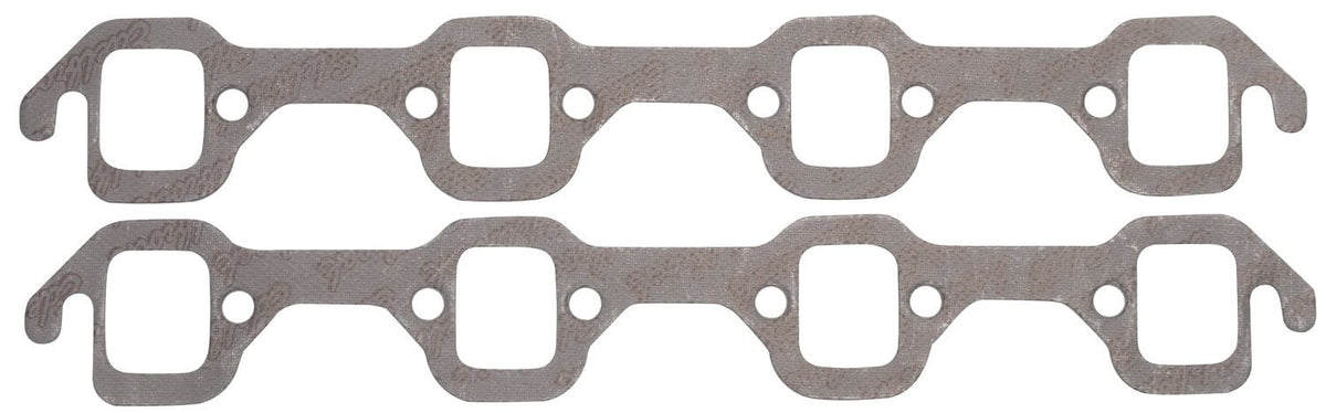 Edelbrock 7227 GASKET, EXHAUST, SBF 1963-96 289-302-(EXC. BOSS)-351CID QTY 2