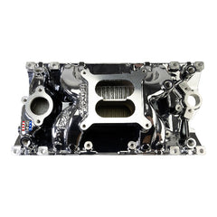 Edelbrock RPM Air-Gap Manifold for Small-Block Chevy Vortec, Chrome Plasma PN. 7516-CP