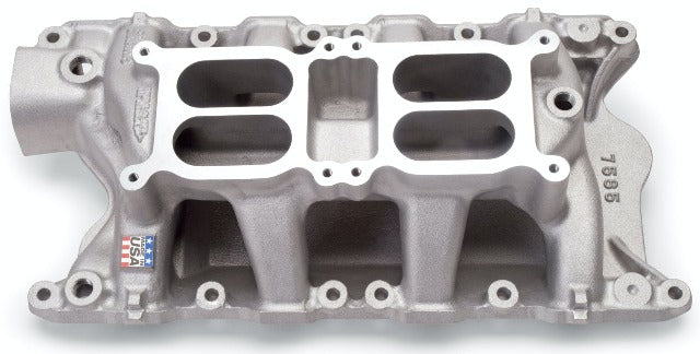 Edelbrock 7585 INTAKE MANIFOLD PERF RPM DUAL QUAD AIR GAP FORD 351W