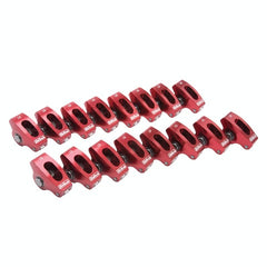 Edelbrock 77760 Red Roller Rockers for Small-Block Chevy 3/8 stud 1.5:1 Wide body (Qty 16)