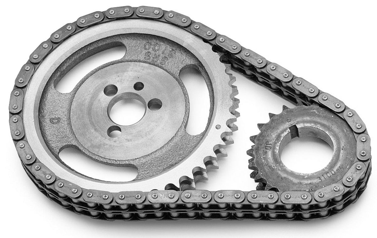 Edelbrock 7802 Performer-Link Adjustable True-Roller Timing Chain Set