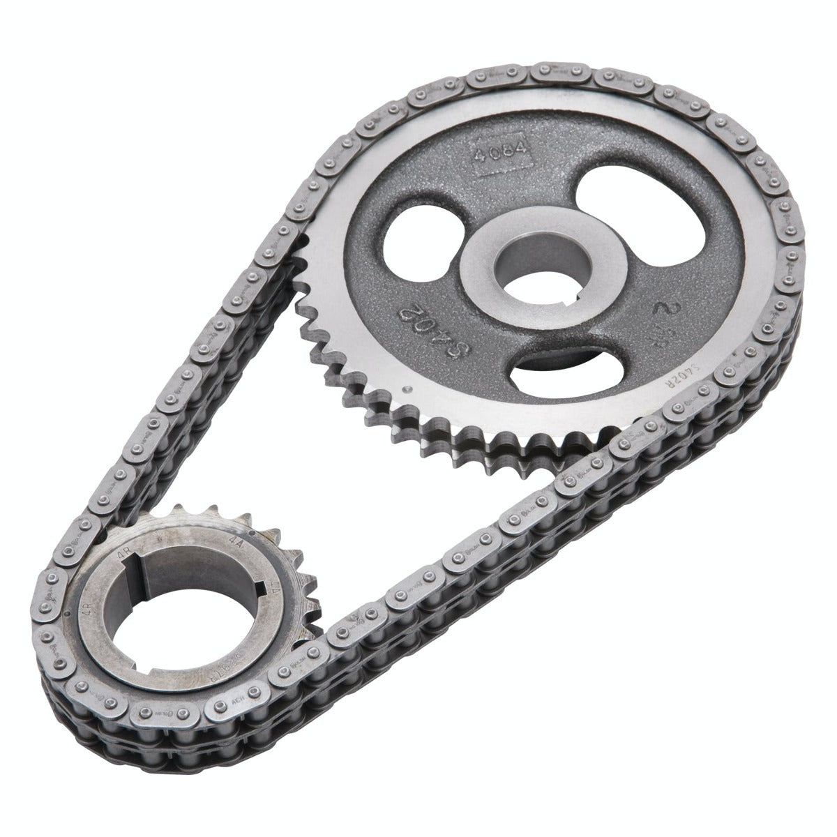 Edelbrock 7803 Performer-Link Adjustable True-Roller Timing Chain Set