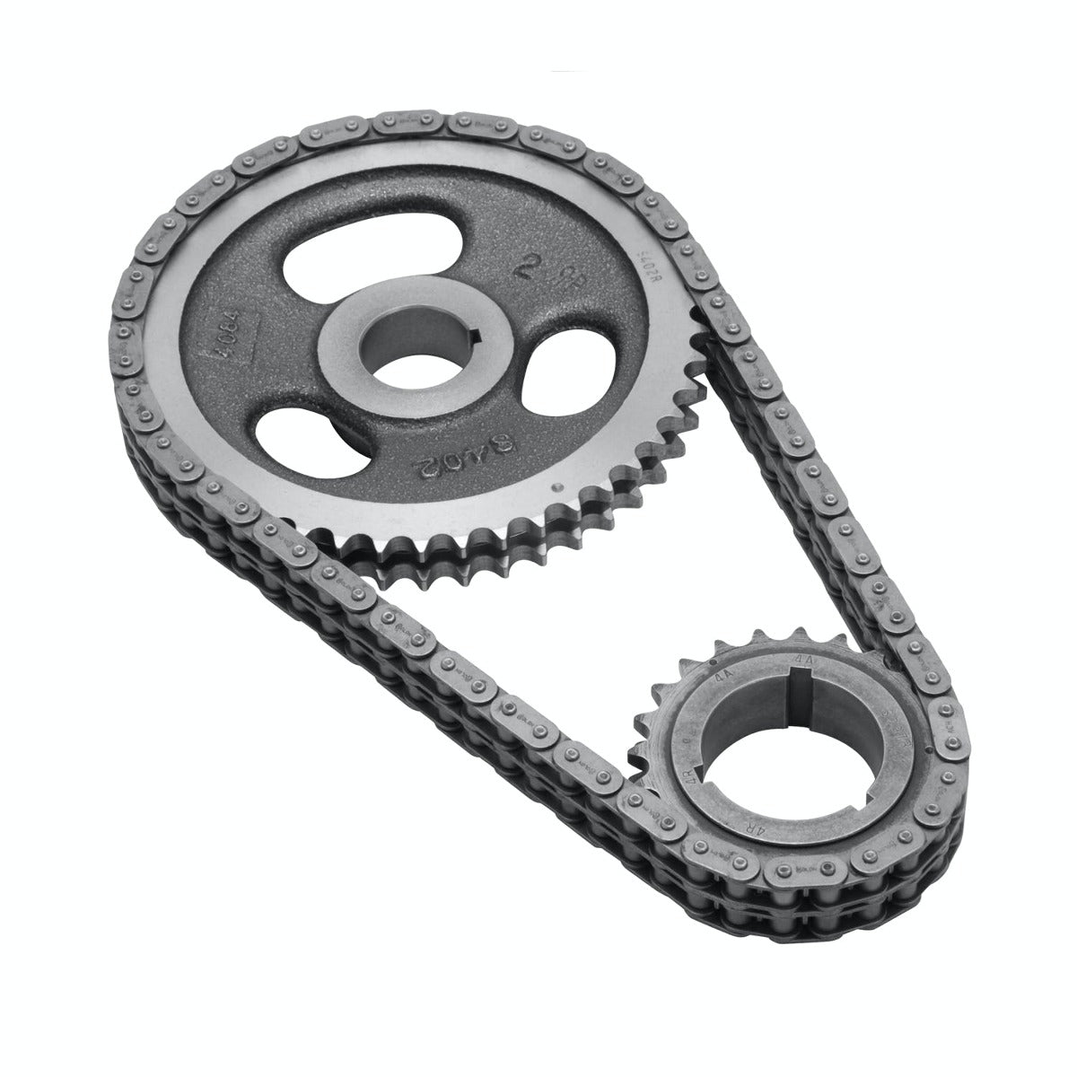 Edelbrock 7803 Performer-Link Adjustable True-Roller Timing Chain Set