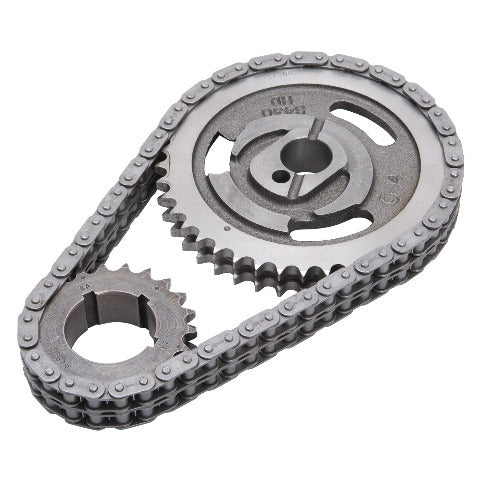 Edelbrock 7811 Performer-Link Adjustable True-Roller Timing Chain Set