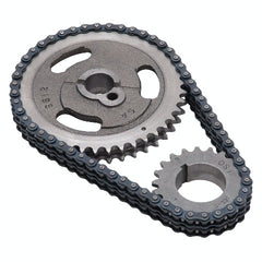 Edelbrock 7814 Performer-Link Adjustable True-Roller Timing Chain Set