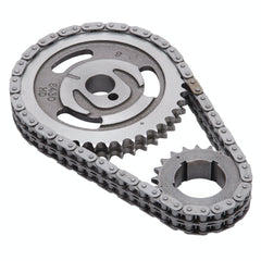 Edelbrock 7820 Performer-Link Adjustable True-Roller Timing Chain Set