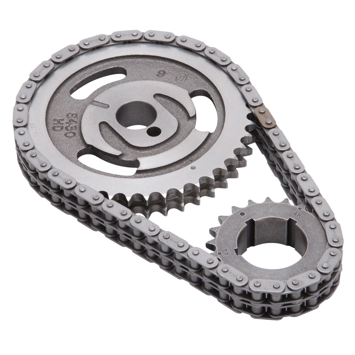Edelbrock 7820 Performer-Link Adjustable True-Roller Timing Chain Set