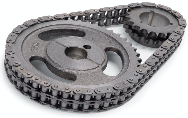 Edelbrock 7820 Performer-Link Adjustable True-Roller Timing Chain Set