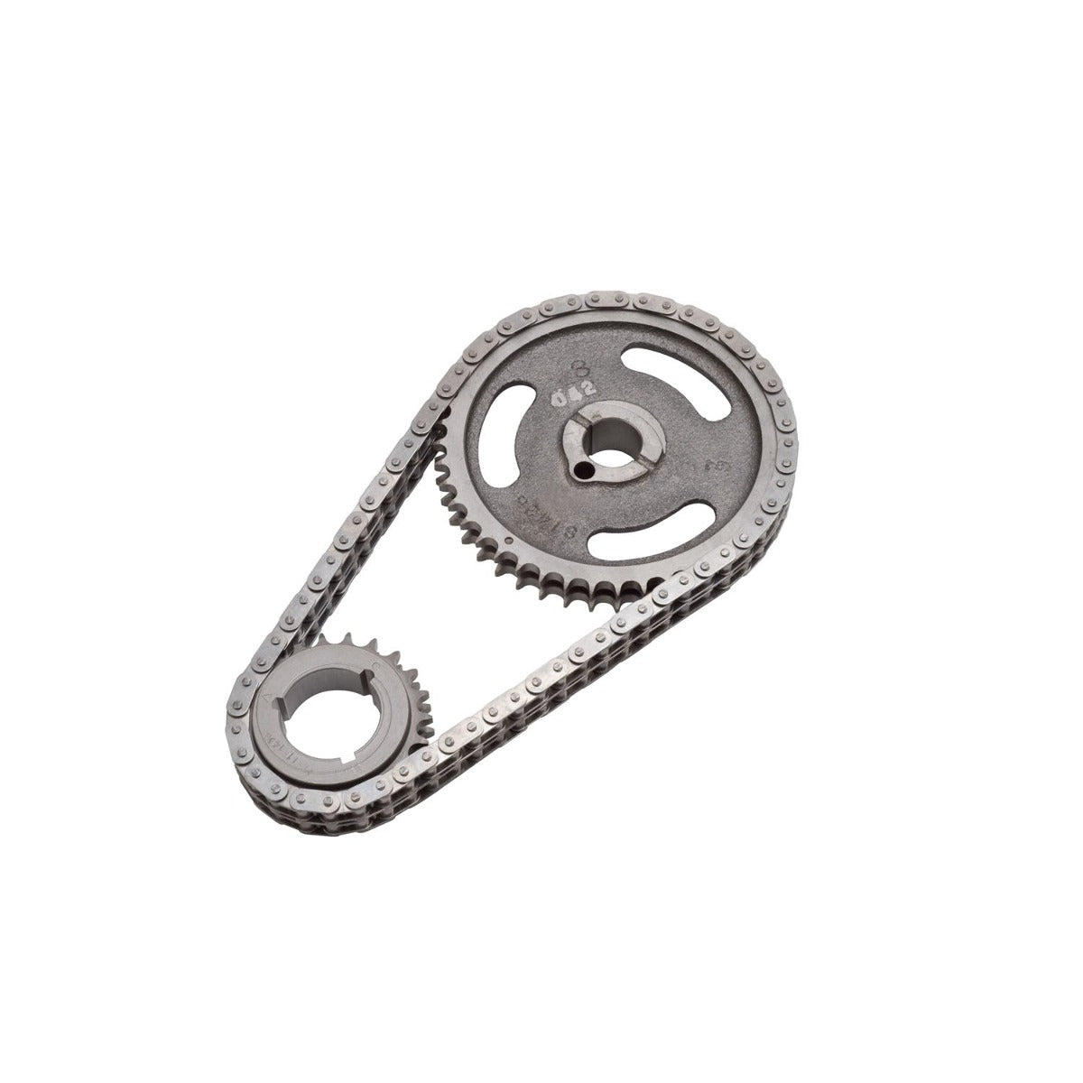 Edelbrock 7830 Performer-Link Adjustable True-Roller Timing Chain Set