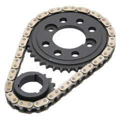 Edelbrock 7840 Performer-Link Adjustable True-Roller Timing Chain Set