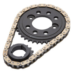 Edelbrock 7840 Performer-Link Adjustable True-Roller Timing Chain Set