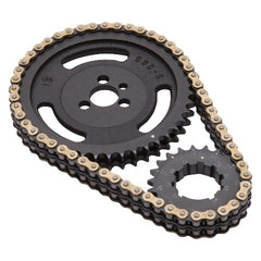 Edelbrock 7880 Victor-Link Adjustable True-Roller Timing Chain Set