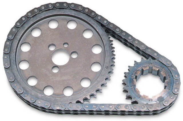 Edelbrock 7880 Victor-Link Adjustable True-Roller Timing Chain Set