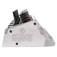 Edelbrock 79895 CYL HEAD SBC E-CNC 185 64cc STRAIGHT PLUG FOR HYD ROLLER CAM COMPLETE