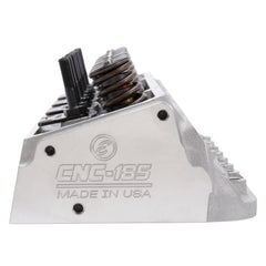 Edelbrock 79895 CYL HEAD SBC E-CNC 185 64cc STRAIGHT PLUG FOR HYD ROLLER CAM COMPLETE
