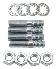 Edelbrock 8008 Carburetor Stud Kit - (5/16-18 x 1-1/2) in Zinc Finish