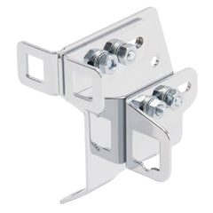 Edelbrock 8030 Throttle and Transmission Kickdown Bracket for Big-Block Chevy in Chrome Finish