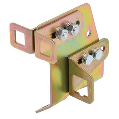 Edelbrock 8036 Throttle and Transmission Kickdown Bracket for Small-Block Chevy in Gold Finish