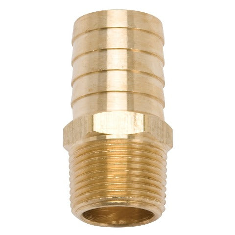 Edelbrock 8078 FITTING BRASS HOSE 1.00 HOSE ID X 3/4-14 PIPE FOR SB CHRYSLER MANIFOLDS