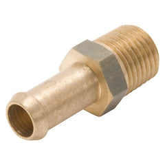 Edelbrock 8080 FITTING 3/8 BARB x 1/4 NPT MALE BRASS
