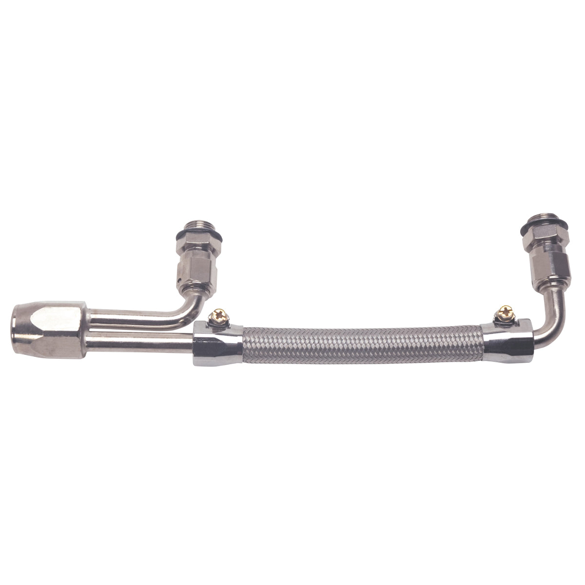 Edelbrock Dual-Quad Fuel Hose Kit EnduraShine Finish PN. 8091