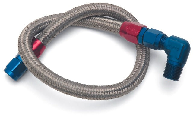 Edelbrock 8123 BRAIDED STAINLESS STEEL FUEL HOSE KIT