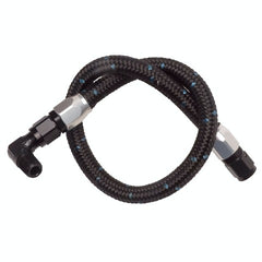 Edelbrock 81233 BLACK BRAIDED STAINLESS STEEL FUEL HOSE KIT