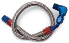 Edelbrock 8124 BRAIDED STAINLESS STEEL FUEL HOSE KIT