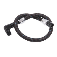 Edelbrock 81243 BLACK BRAIDED STAINLESS STEEL FUEL HOSE KIT