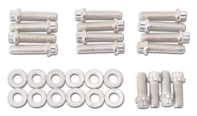 Edelbrock 8509 BOLT KIT INTAKE MANIFOLD CHEVY 348/409 W SERIES