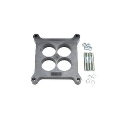 Edelbrock 8713 Carburetor Spacer - 4150-Style 2 4-Hole Spacer, Black Phenolic Plastic