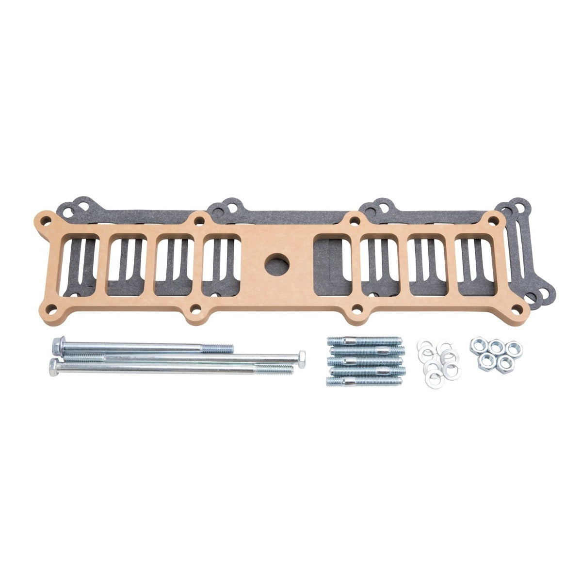 Edelbrock 8729 1/2 Base to Upper Spacer Plate Kit for Performer RPM II 5.0 Manifold PN 7123