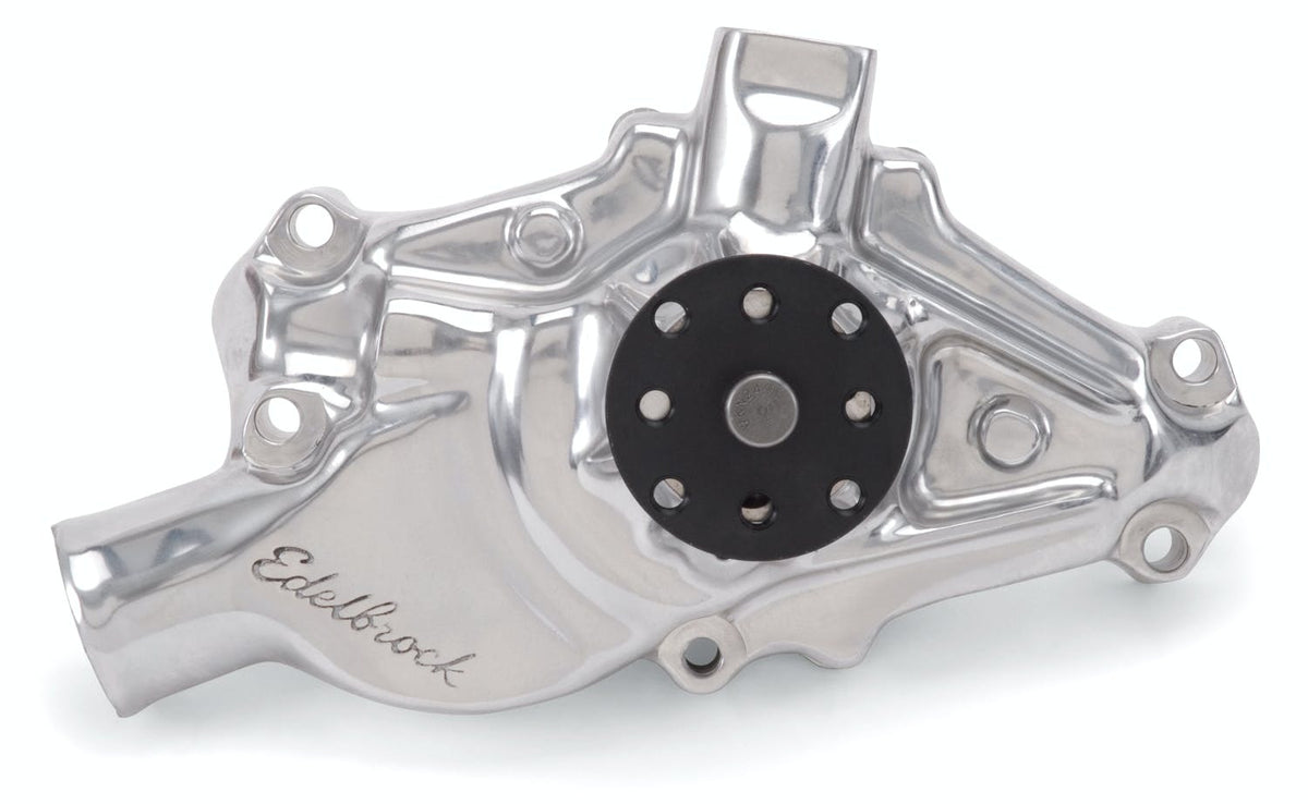 Edelbrock 8820 WATER PUMP, SBC 1955-68 SHORT BLACK