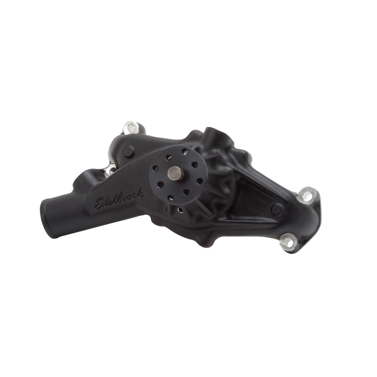 Edelbrock 88503 ALUMINUM BBC W/P SHORT BLACK