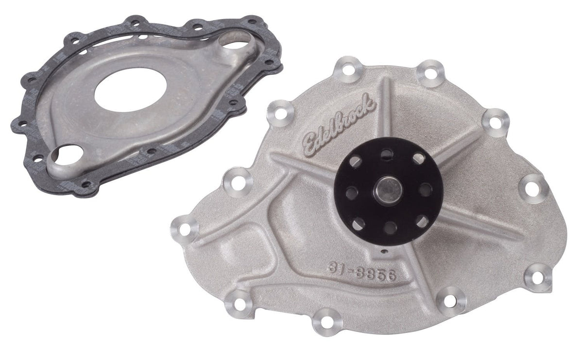 Edelbrock 8856 WP 389-455 PONTIAC (11 BOLT) STANDARD ROTATION AS-CAST