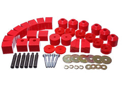 Energy Suspension 1.4102R BODY MOUNT SET 1in. LIFT