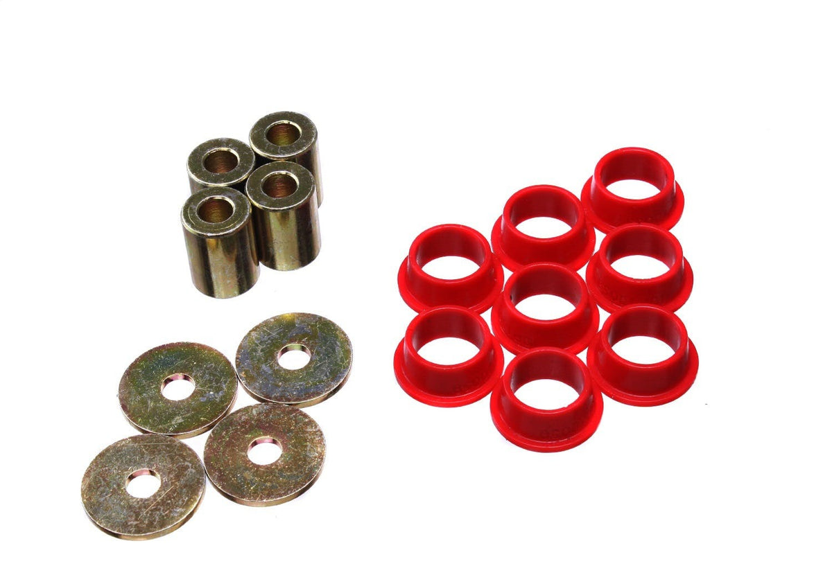 Energy Suspension 16.10106R Rack and Pinion Bushing Set Red
