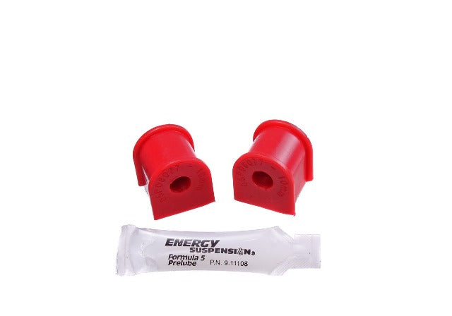 Energy Suspension 16.5149R Rear Sway Bar Bushing Set Red- 10MM
