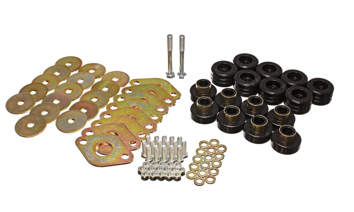 Energy Suspension 2.4111G Body Mount Set with hardware