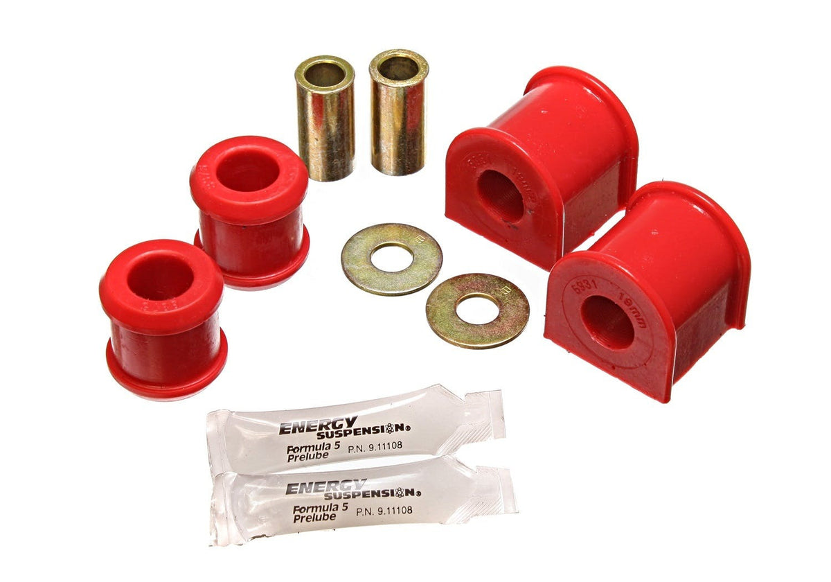 Energy Suspension 2.5113R Rear Sway Bar Bushing Set 19mm