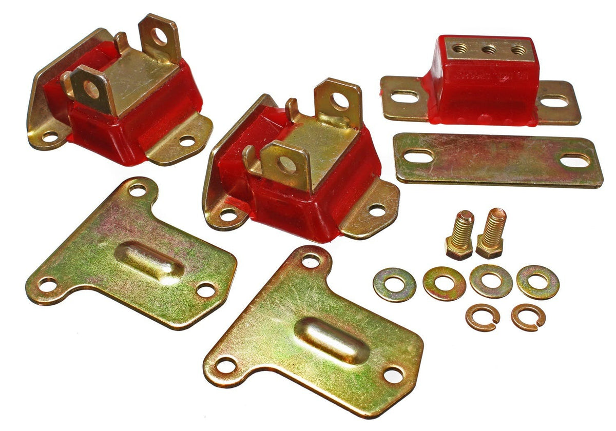 Energy Suspension 3.1122R Complete Engine and Transmission Mount Set